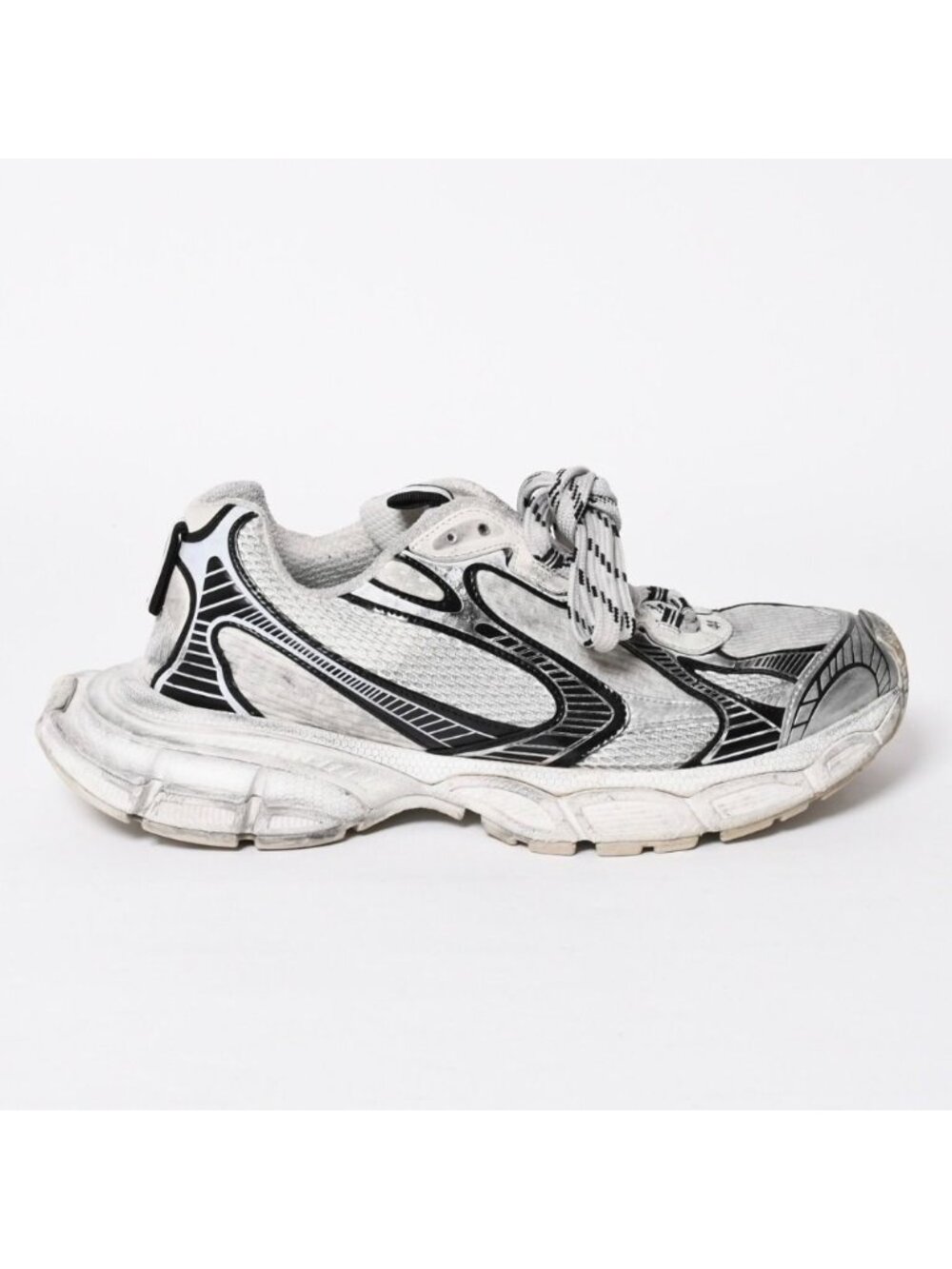 Balenciaga Sneakers 3XL White Silver Black - Picture 16 of 16